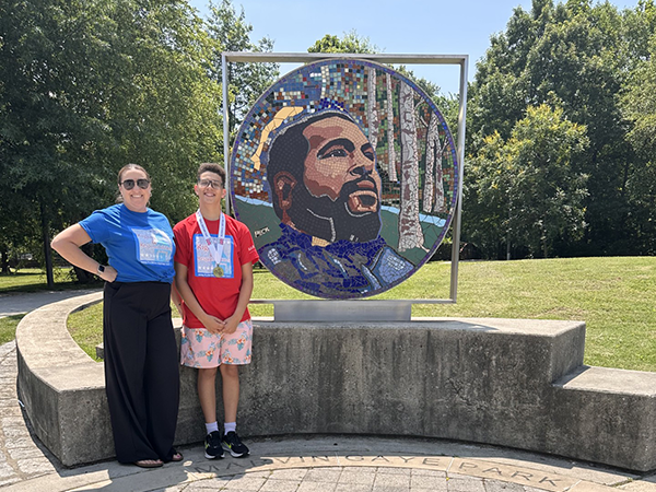 Guided by teacher Teresa Bergstrom, Darian Grob from Dunedin Highland Middle was named a finalist in the Junior Individual Documentary category and was also recognized as the Outstanding Entry from Florida.